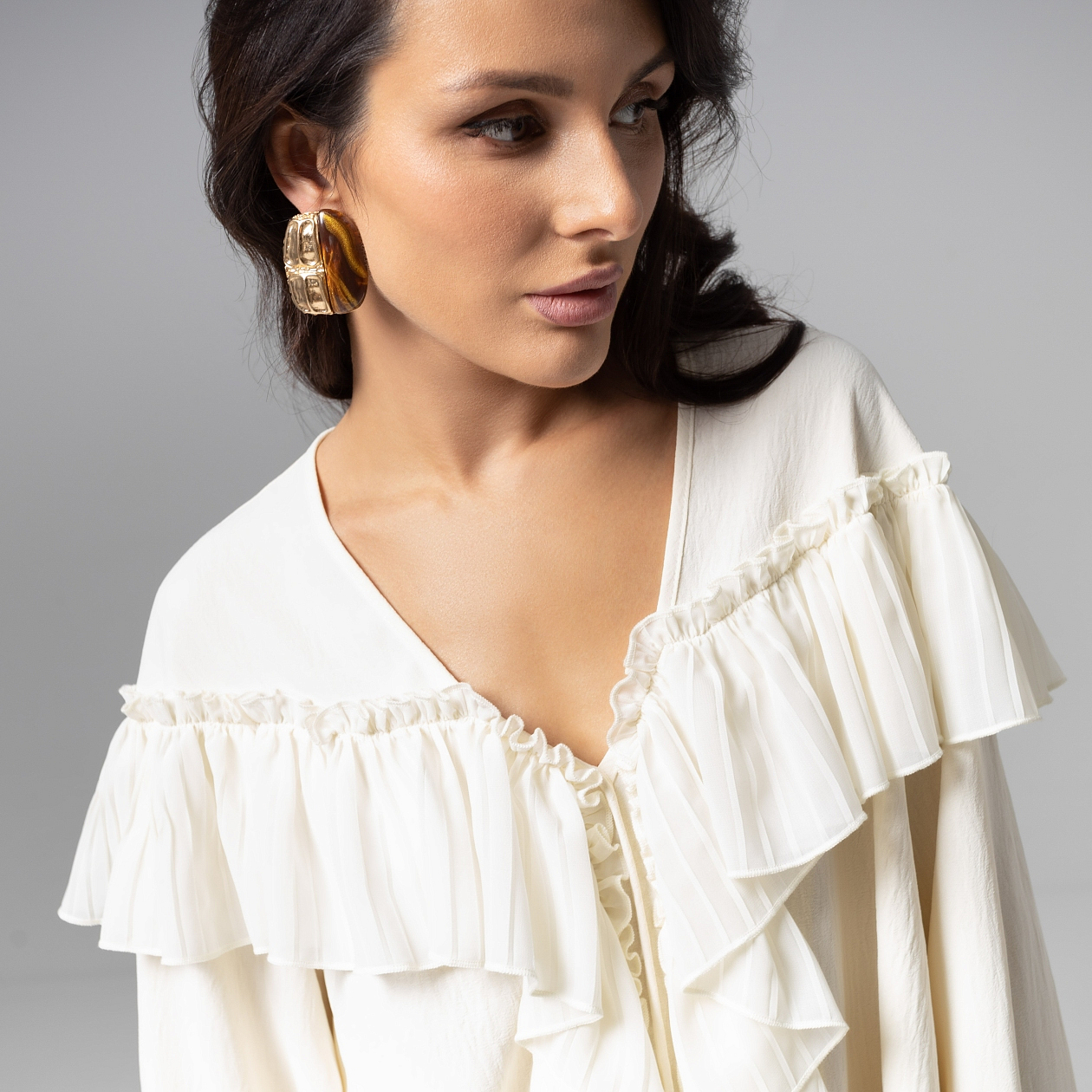 Блуза Чистый Vogue. Состав: 75% п/э, 23% вискоза, 2% спандекс