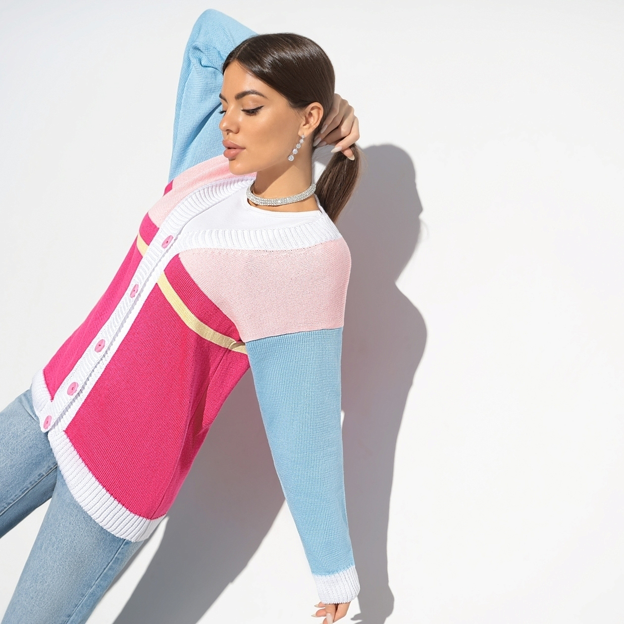 Залипательный look (Barbie). Состав: 50% хлопок, 50% акрил