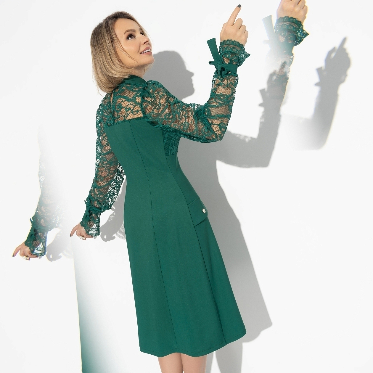 Платье-футляр Воплощение женственности (beauty). Состав: 95% полиэстер, 5% спандекс