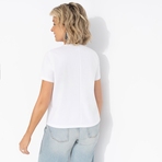 Футболка Манерная принцесса (flower). Состав: 65% п/э, 30% вискоза, 5% стрейч