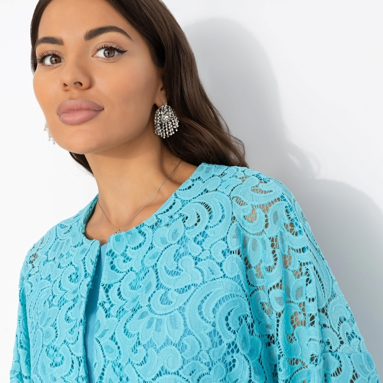 Двойка Цвет нежности (turquoise, 2 в 1). Состав: 65% п/э, 30% вискоза, 5% эластан