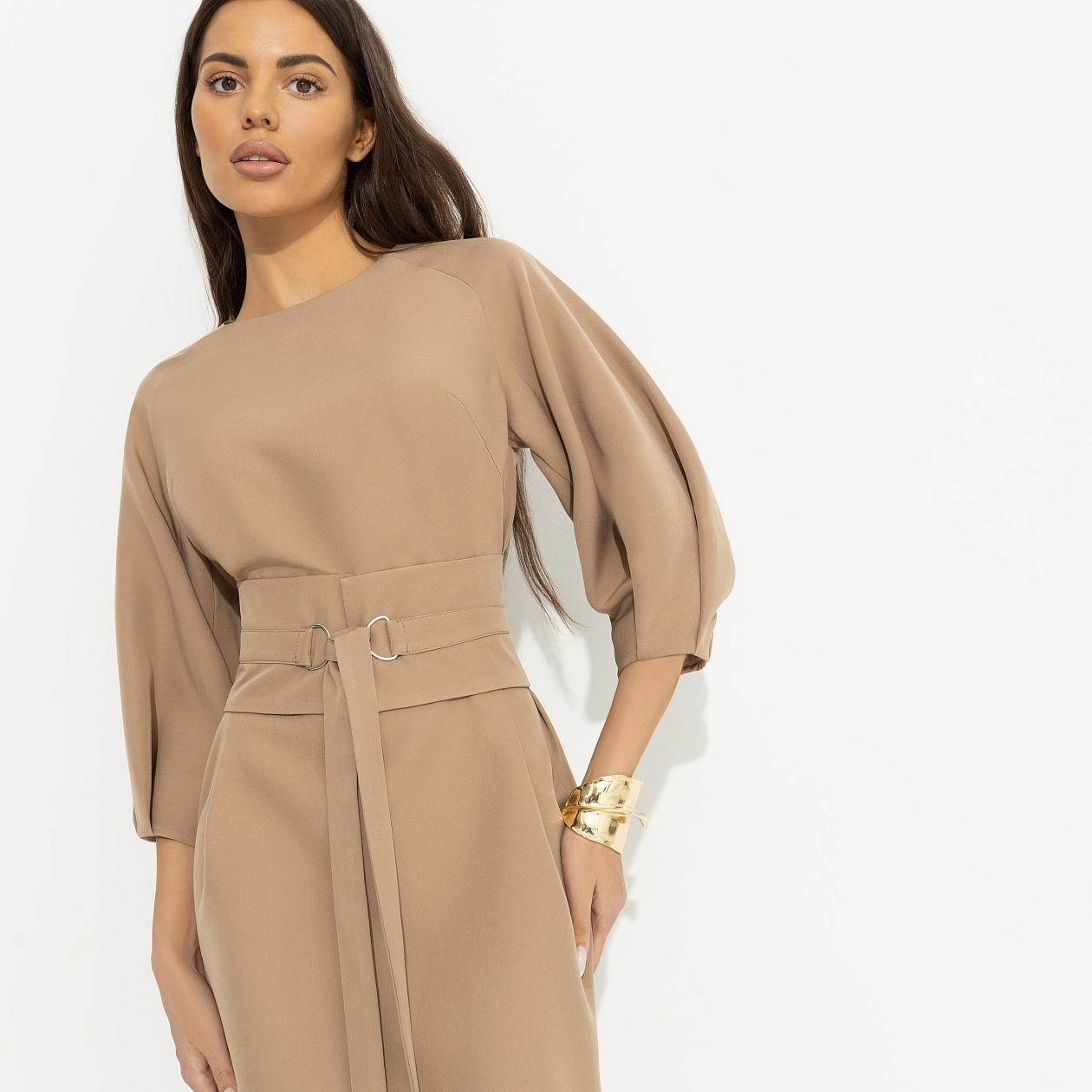 Платье Интересный подход . Состав: 95% полиэстер, 5% эластан