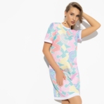 Платье Спонтанное свидание (нью). Состав: 65% п/э, 30% вискоза, 5% стрейч