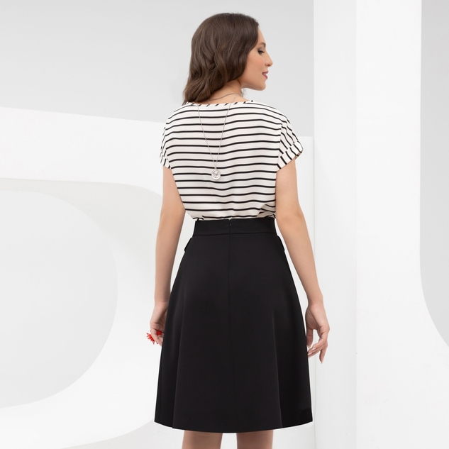 Юбка Модный абсолют (блэк, нью) 