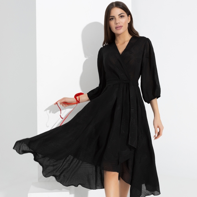 Платье Новая романтика (с поясом) 