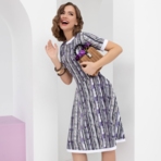 Платье Преподаю себя (вери пери). Состав: 95% полиэстер, 5% спандекс