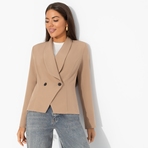 Жакет Невероятно прекрасна (biege). Состав: 60% полиэстер, 37% вискоза, 3% спандекс