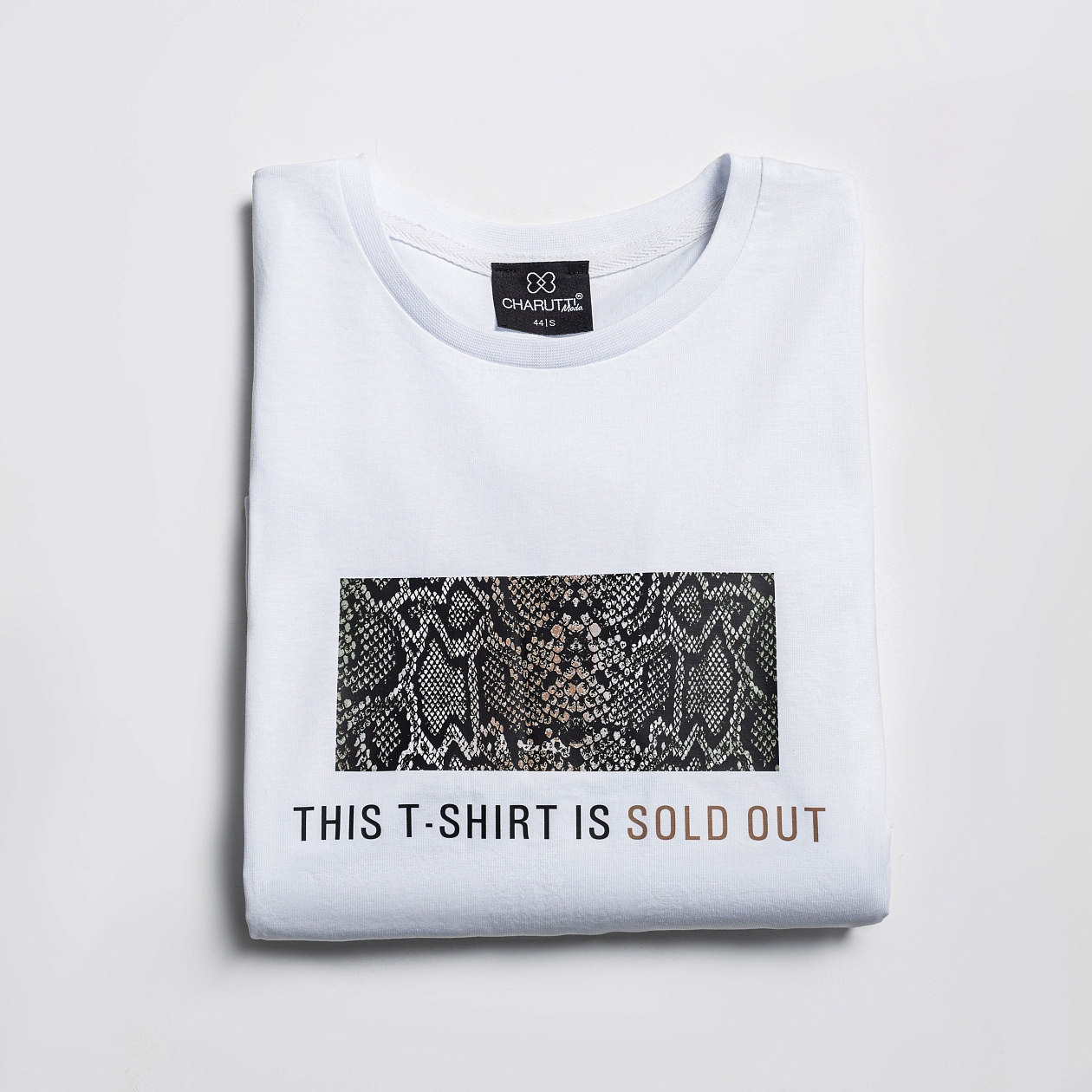 Футболка Модная перезагрузка (белая). Состав: 95% хлопок, 5% лайкра