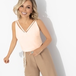 Создана для поцелуев (nude). Купить женский Топ оптом от производителя.