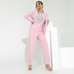 Брюки Яркая база (magic rose). Состав: 60% п/э, 37% вискоза, 3% спандекс