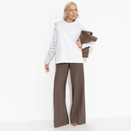 Модная хроника (white). Состав: 65% полиэстер, 30% вискоза, 5% спандекс