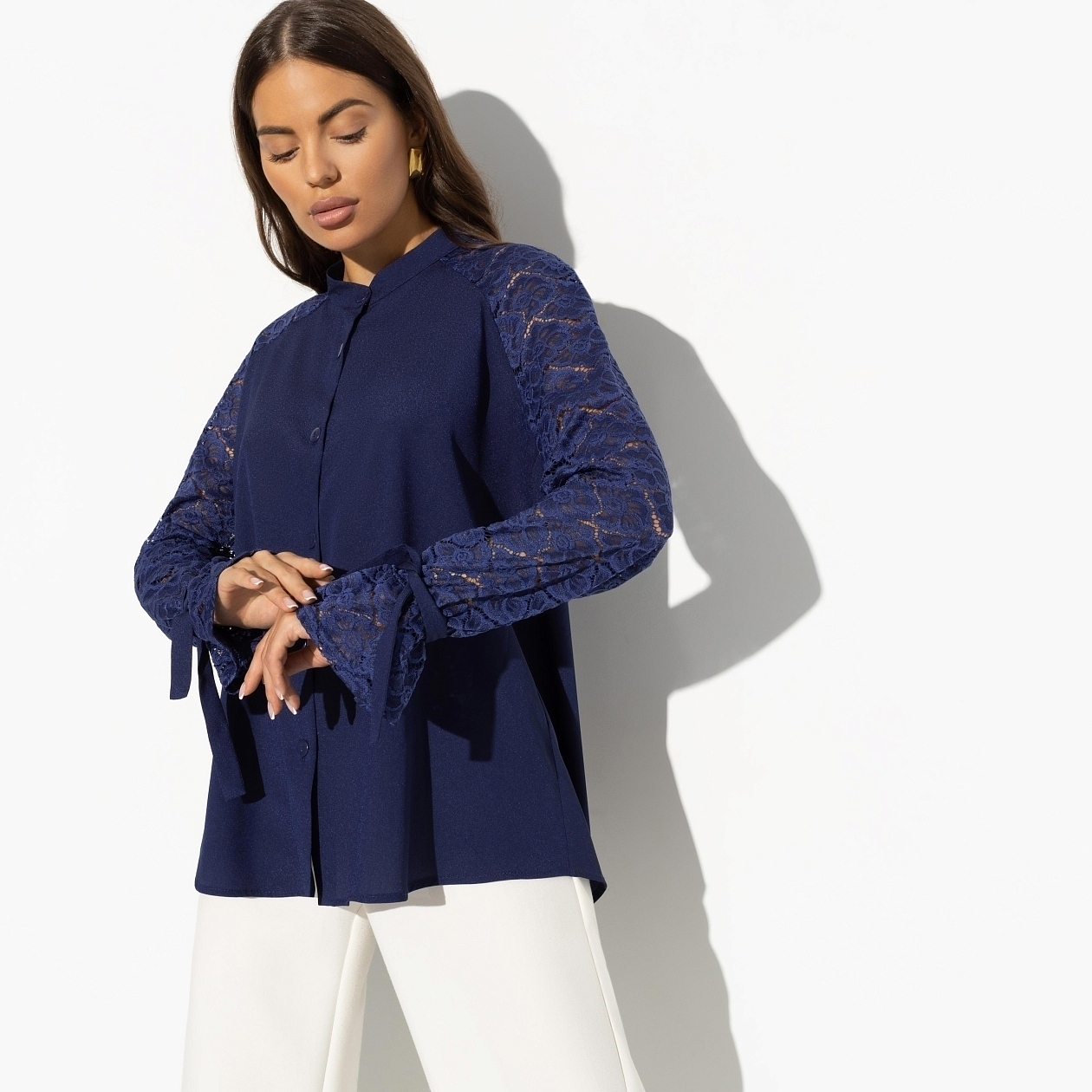 Блуза Божественная леди (glam). Состав: 95% п/а, 5% спандекс