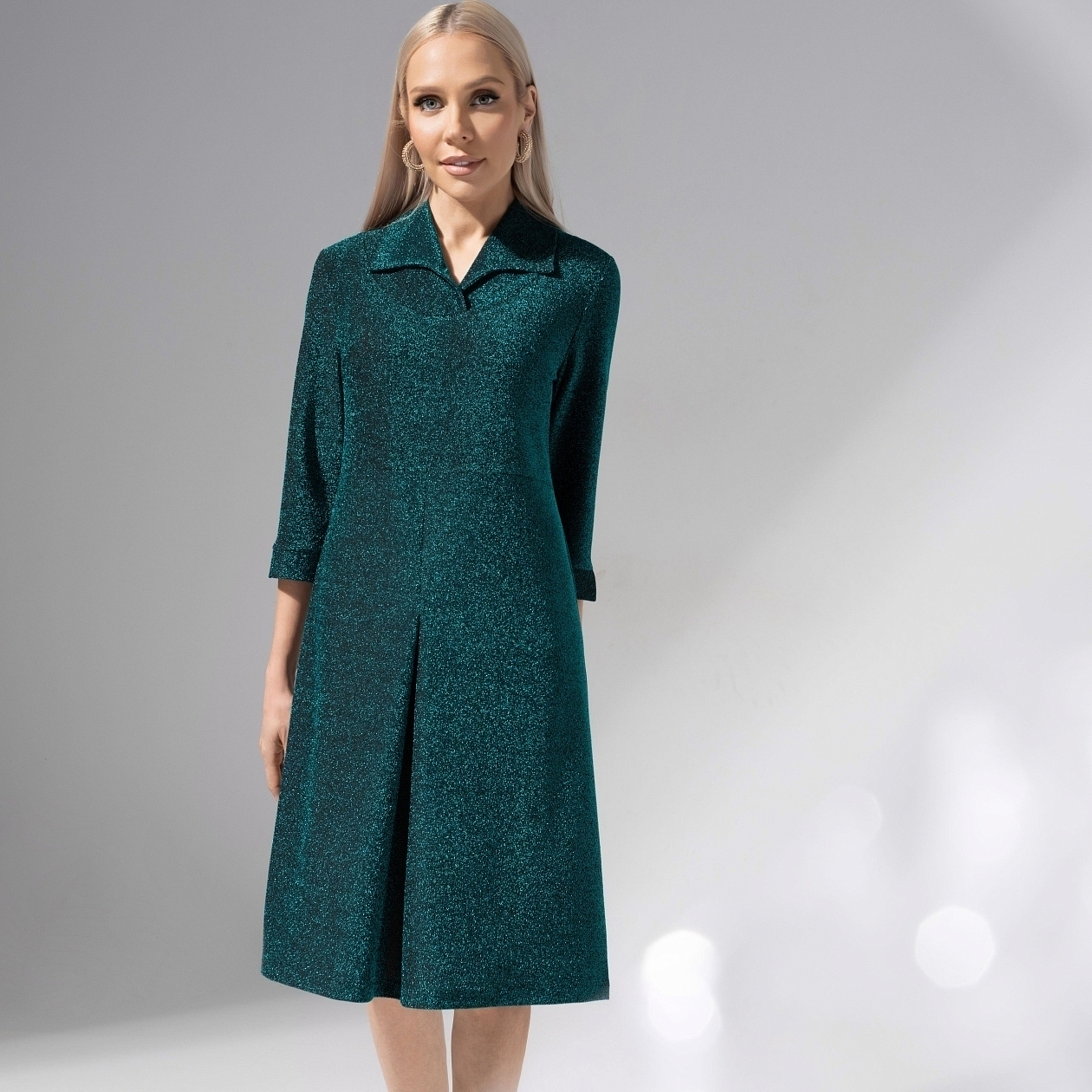 Платье Модная реализация (new, с поясом). Состав: 95% полиэстер, 5% эластан