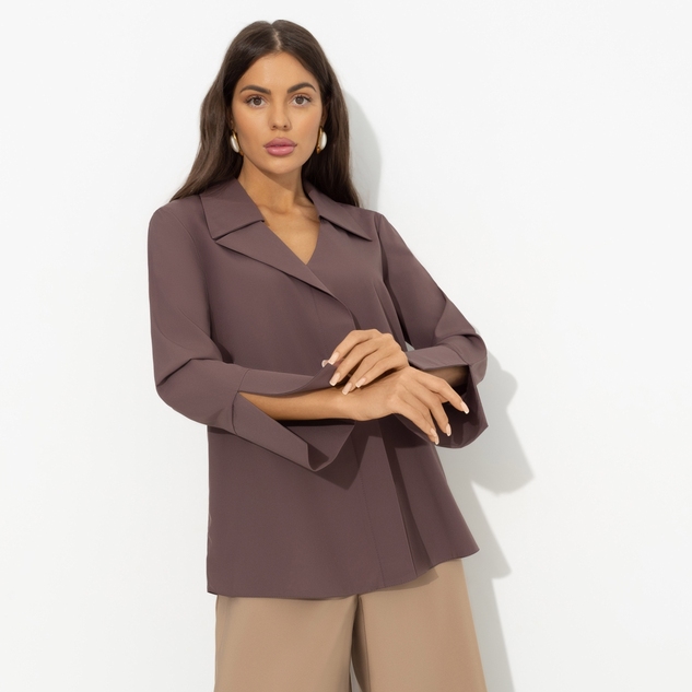 Блуза Амбассадор стиля (brown) 