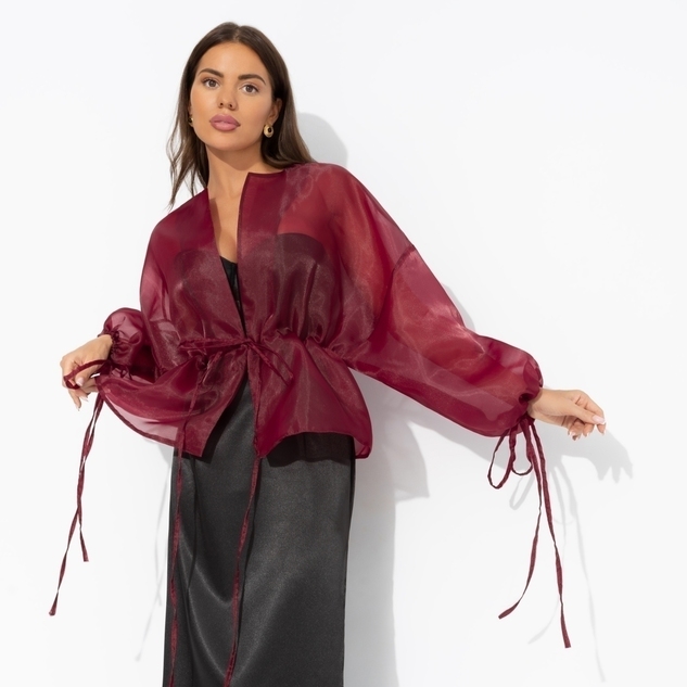 Жакет Вершина восхищения (бордовый) 