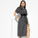 Платье Украшение леди (black elegant, с поясом). Состав: 100% п/э