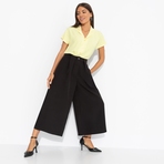 Кюлоты Скоро повышение. Состав: 60% полиэстер, 37% вискоза, 3% спандекс