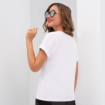 Футболка Летний вайб (милк). Состав: 95% хлопок, 5% эластан