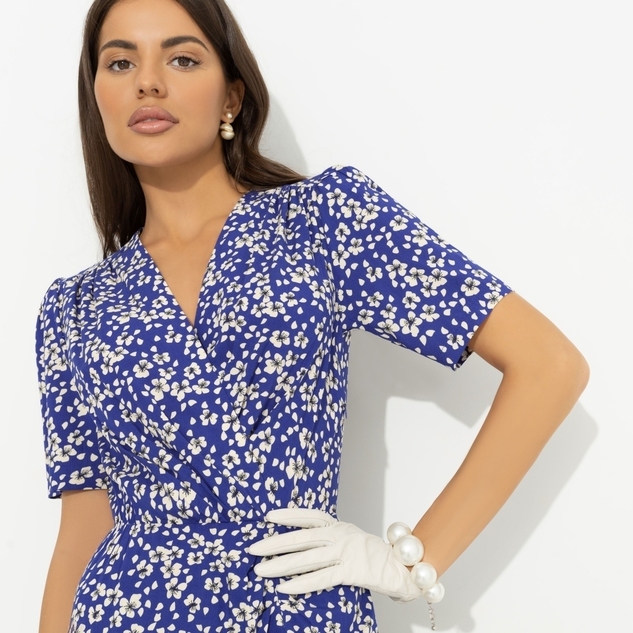 Платье Амур настиг (синий)