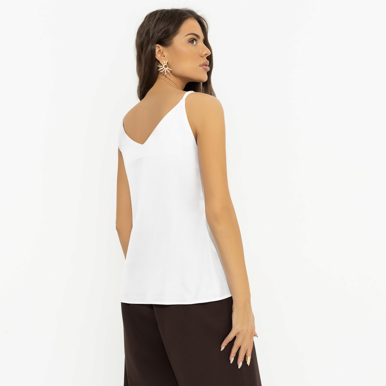 Создана для поцелуев (белая). Купить женский Топ оптом от производителя.