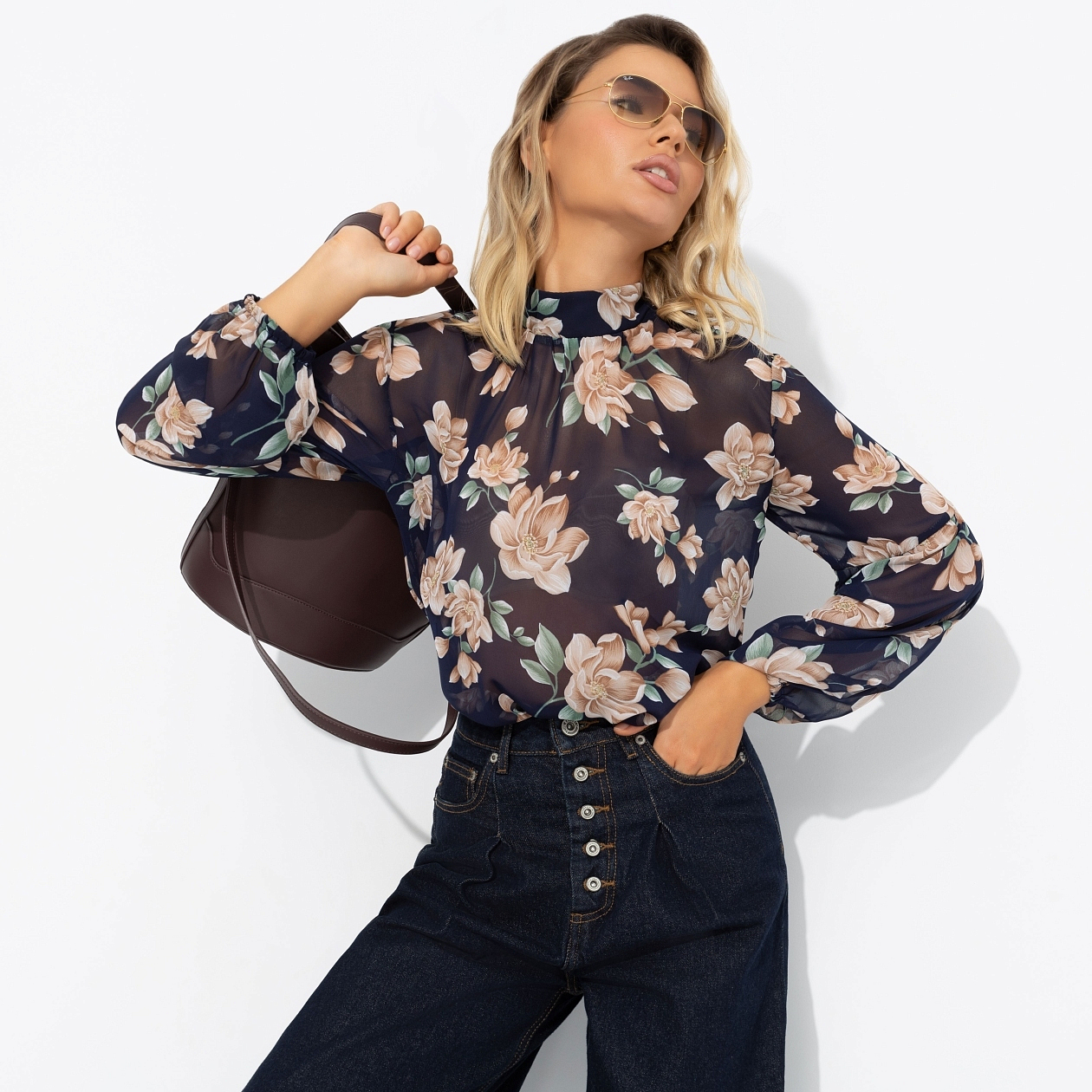 Блуза Драма в деталях (сказка). Состав: 100% п/э