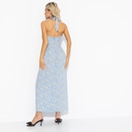 Сарафан Подсказало сердце (голубой). Состав: 100% вискоза