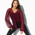 Блуза На крыльях вдохновения. Состав: 95% нейлон, 5% спандекс