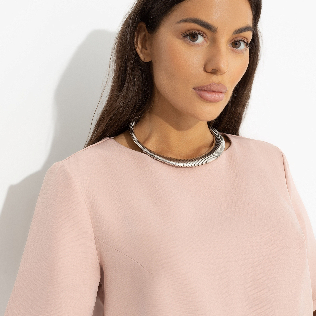 Платье Виртуальные будни (pink). Состав: 60% п/э, 37% вискоза, 3% спандекс