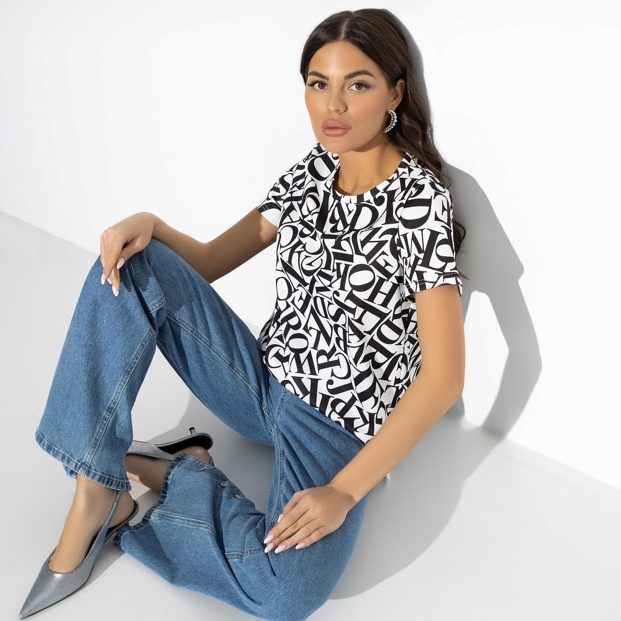 Футболка Знаю наизусть. Состав: 65% п/э, 30% вискоза, 5% стрейч