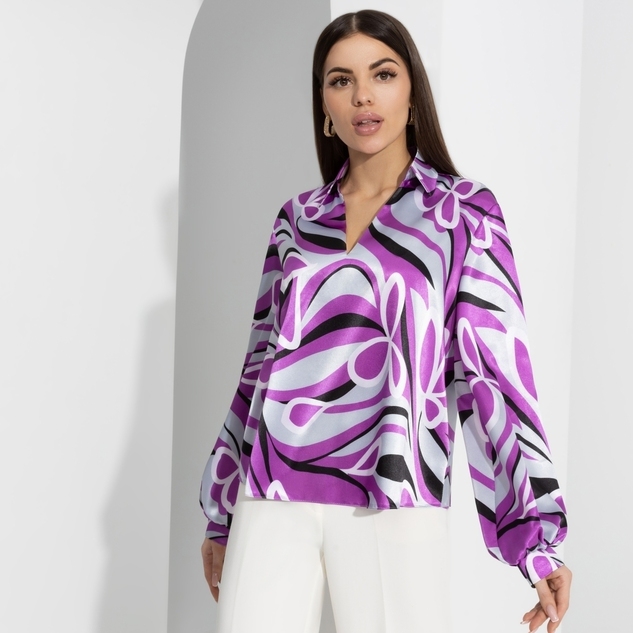 Блуза Личные границы (violet rose) 