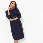 Платье Игра на повышение (синий). Состав: 95% полиэстер, 5% эластан