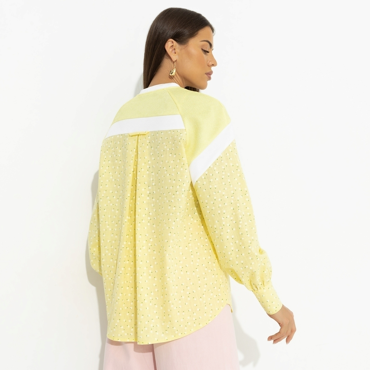 Всплеск эмоций (yellow). Состав: 65% хлопок, 20% вискоза, 13% п/э, 2% спандекс