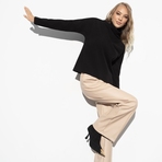 Туника Внутри красоты (блэк). Состав: 65% п/э, 30% вискоза, 5% эластан