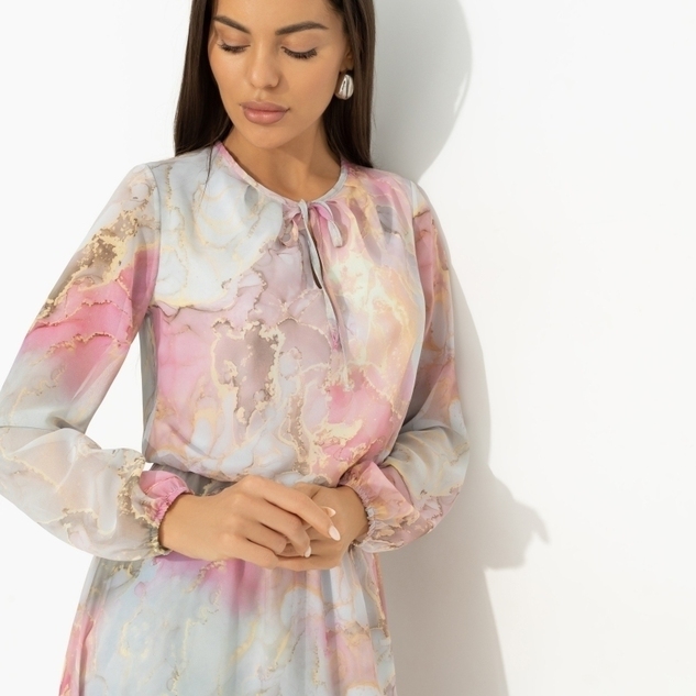 Платье Летящие мгновения (нежная)