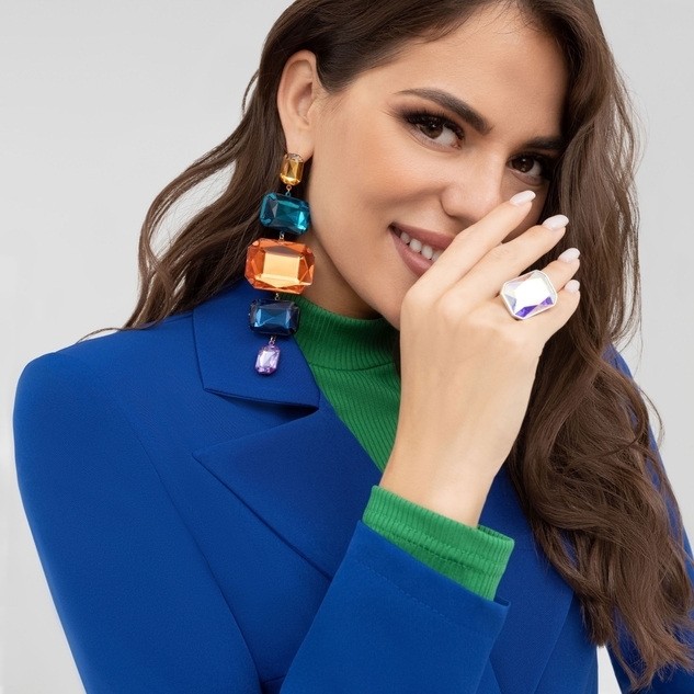 Жакет Шоу-показ (сапфир) 