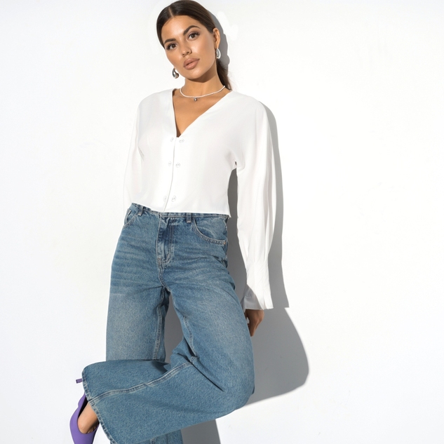 Блуза Стильный диалог (вайт) 