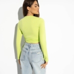 Лонгслив Акцентная штучка. Состав: 95% хлопок, 5% эластан