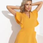 Платье Анонс вечеринок (кокетка). Состав: 65% п/э, 30% вискоза, 5% эластан