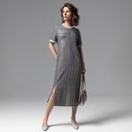 Платье Простая формула роскоши. Состав: 40% п/э, 30% хлопок, 25% вискоза, 5% спандекс