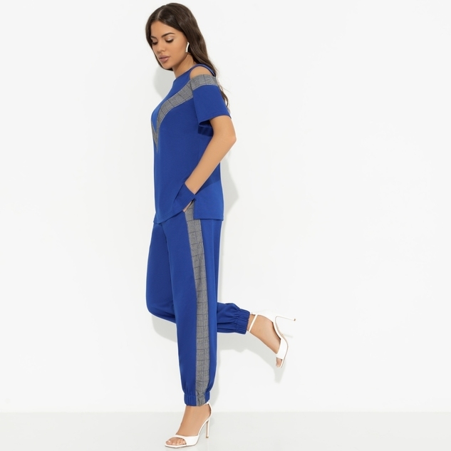 Брючный комплект Нешуточная конкуренция (blue, 2 в 1) 