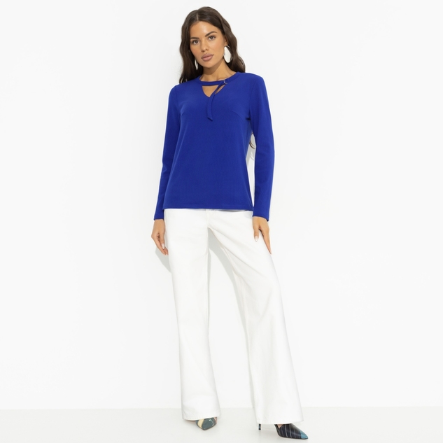 Блуза Неисчерпаемый талант (спелая голубика) 