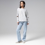 Лонгслив Образ решает (grey). Состав: 50% хлопок, 45% п/э, 5% спандекс