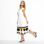 Сарафан В стиле Леди Ди (элегантная). Состав: 80% п/э, 20% хлопок