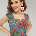 Сарафан Идеальная форма (современная). Состав: 95% полиэстер, 5% эластан