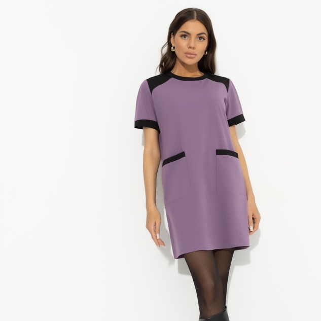 Платье За день до отпуска (lilac) 