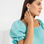 Блуза Сладкий комплимент (lucky). Состав: 97% полиэстер, 3% спандекс