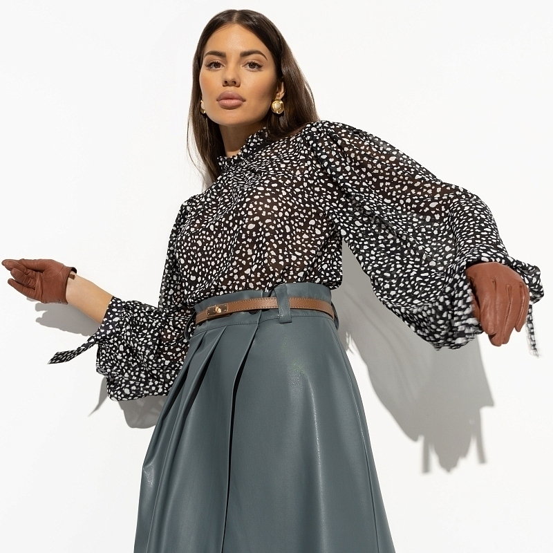 Блуза Изящный гламур (new). Состав: 100% п/э