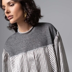 Мягкая сила (grey). Состав: 85% п/э, 10% хлопок, 5% спандекс