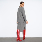 Комплект с юбкой Внеземное удовольствие (гламур, 2 в 1). Состав: 80% п/э, 15% вискоза, 5% спандекс