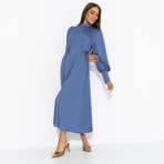 Платье Притяжение элегантности (синий бриз). Состав: 100% полиэстер